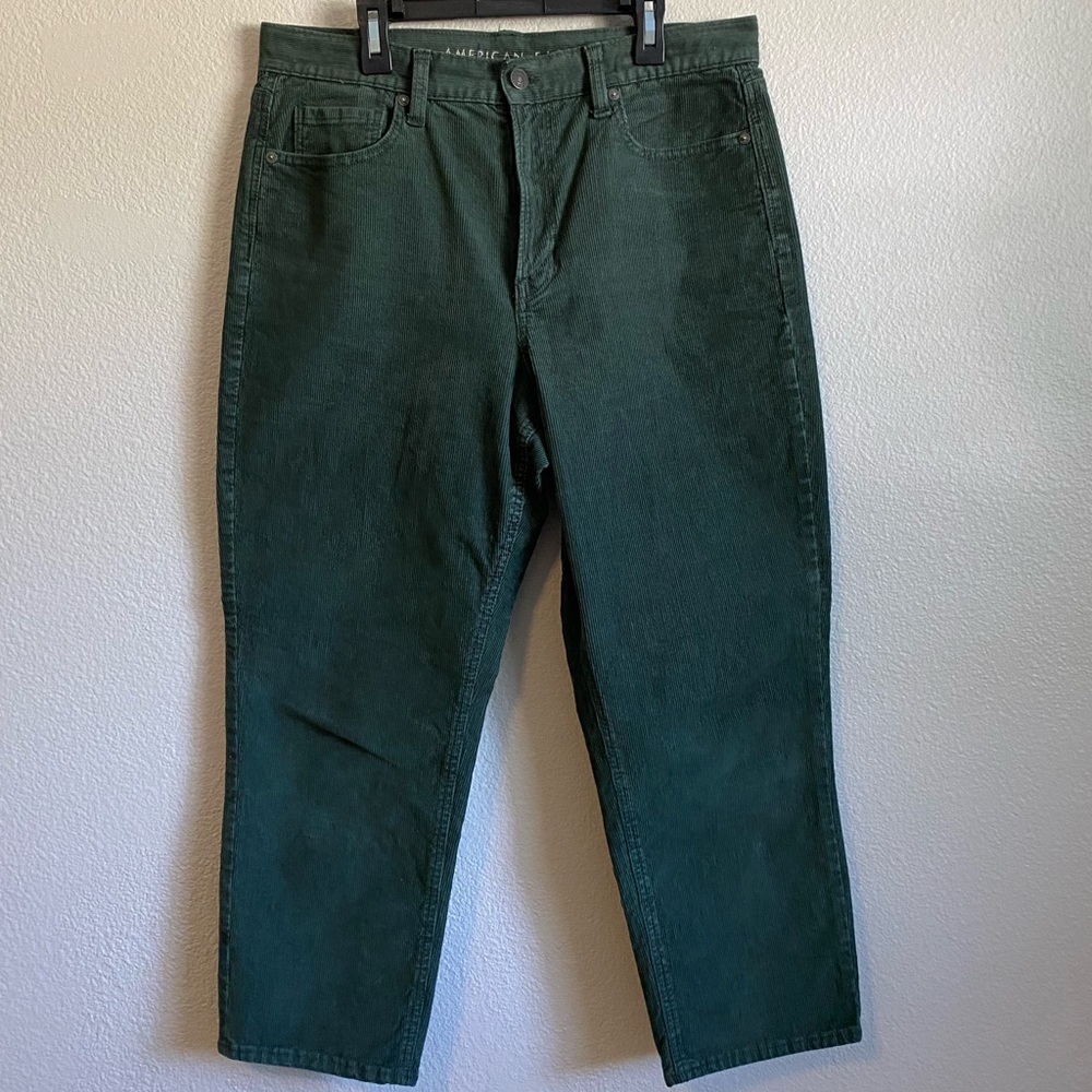 Green Corduroy Jeans